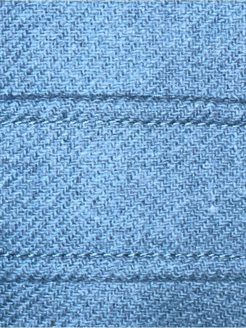 Talbots Blue Wool Blend Collared Button Mid-Length Pea Coat Sz 12 Petite - Picture 10 of 11